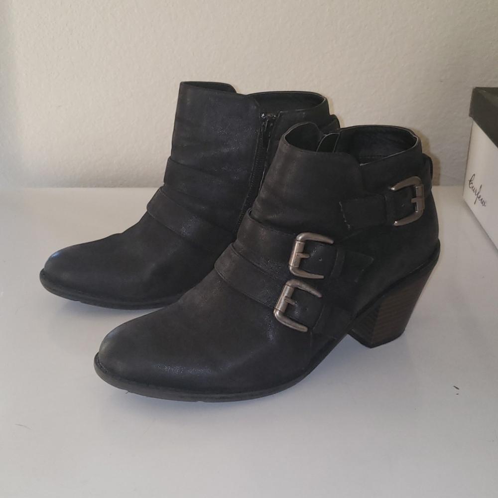 Women's Black Booties